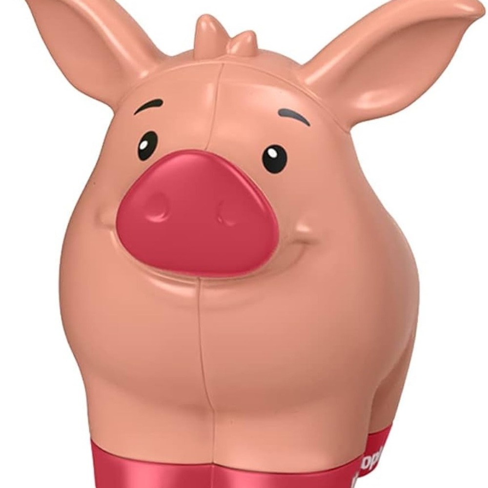 Fisher-price little pink pig figure a toy animal themed playset replacement